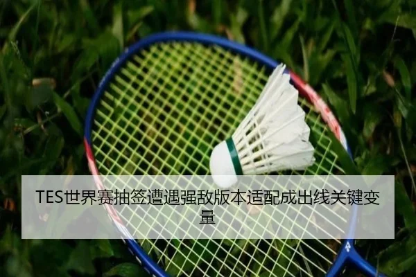 TES世界赛抽签遭遇强敌版本适配成出线关键变量